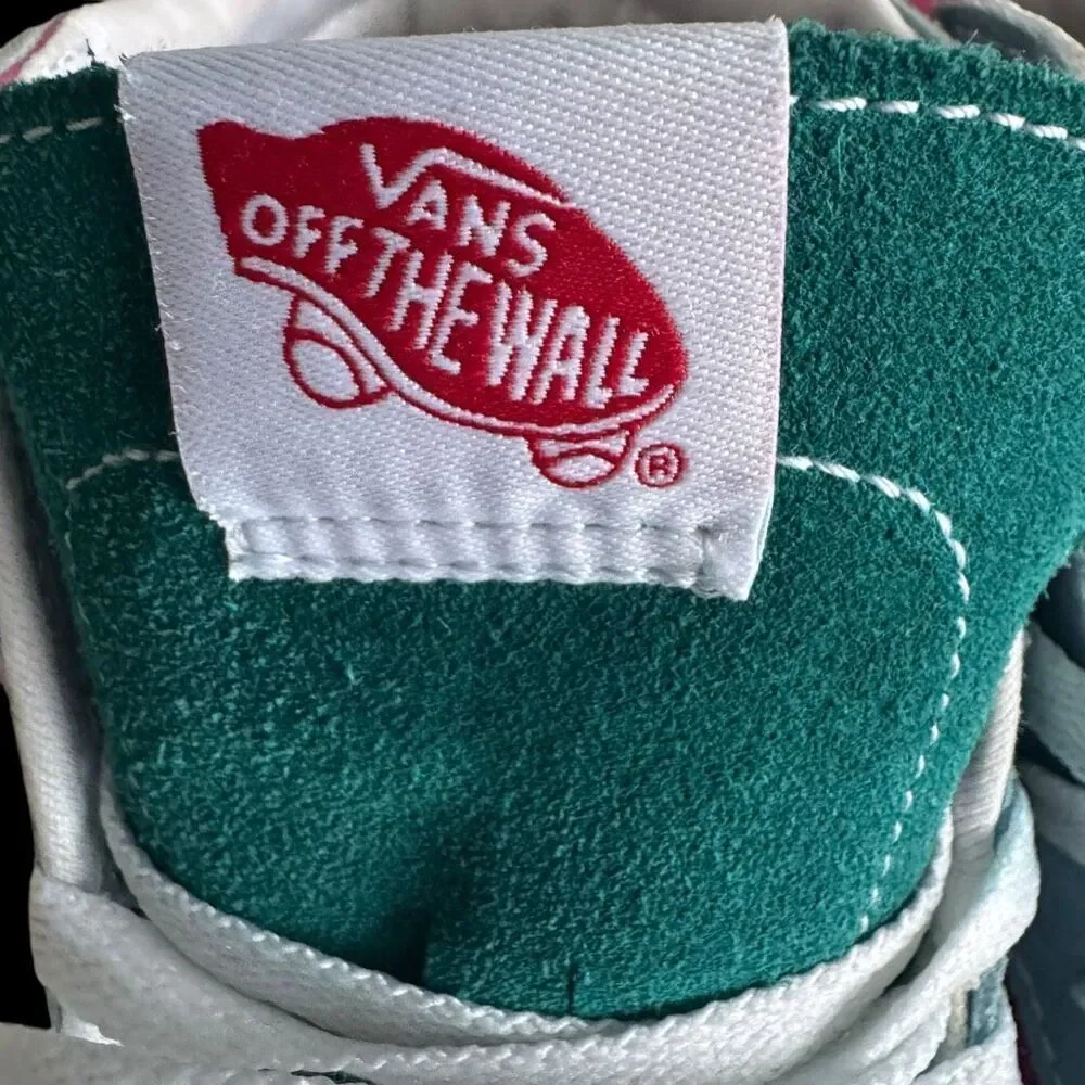 Vans suede colorful